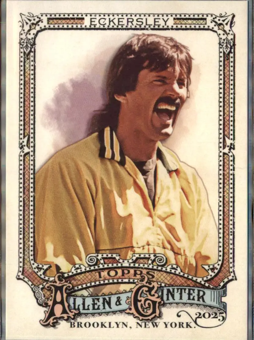 2025 Topps Allen & Ginter #316 Dennis Eckersley - (135) - Oakland Athletics