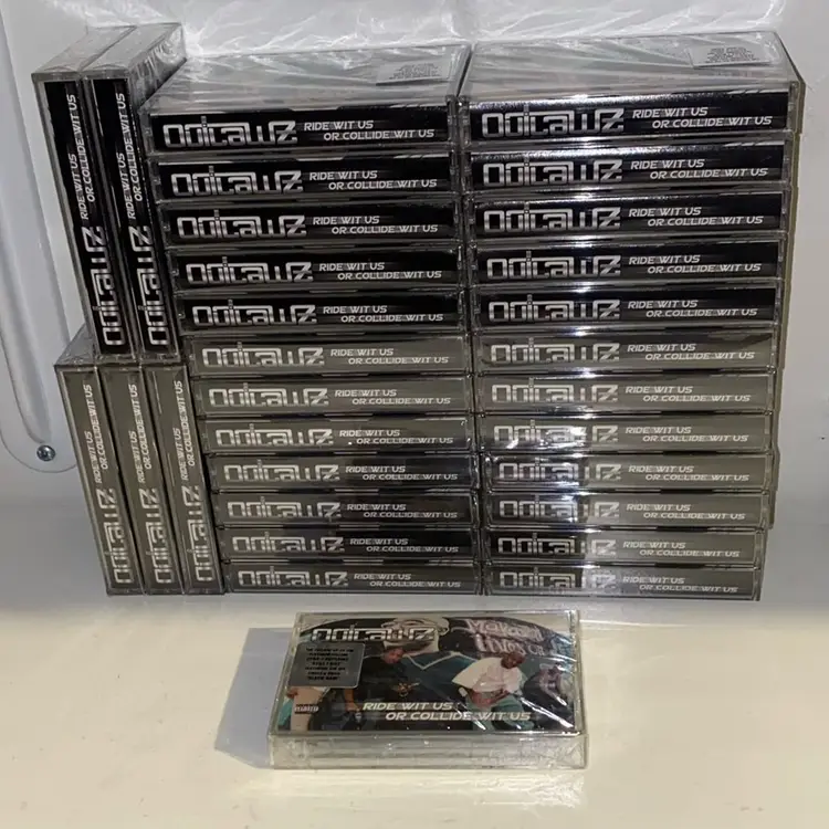 Lot Of 30 SEALED Cassette Tapes, Outlawz, Ride Wit Us Or Collide Wit Us.