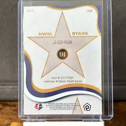 2024 Parkside NWSL Collection - Stars of the NWSL Shimmer #43 Ji So-Yun