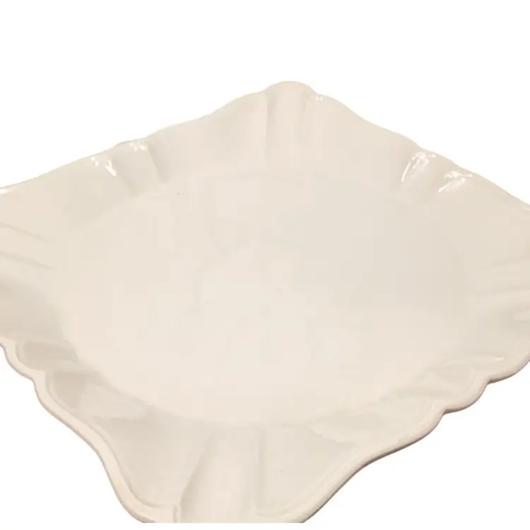 Villa Forte Cake Plate White Made In Portugal