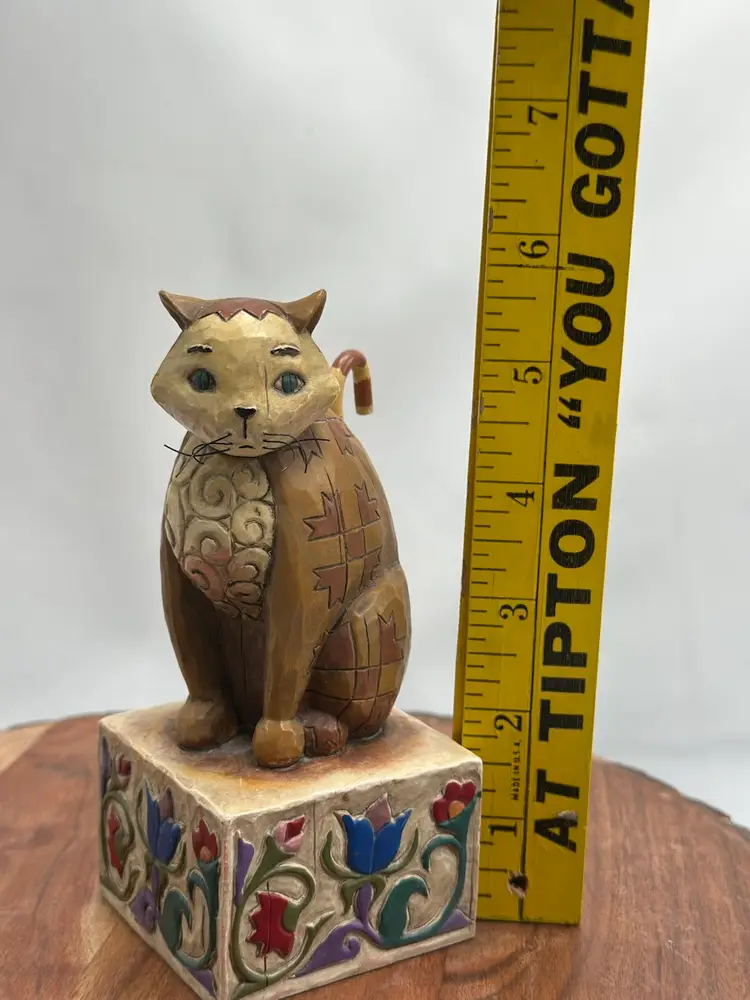 SALE Jim Shore "Jasper" Heartwood Creek, Cat Figurine, 2003, V114424