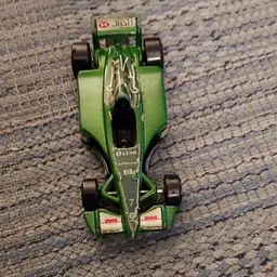 2000 Hot Wheels Mcdonalds Formula 1 Green Race Car