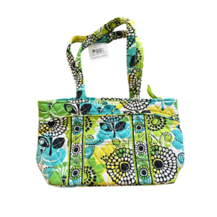Vera Bradley Limes Up Citrus Shoulder Bag Tote