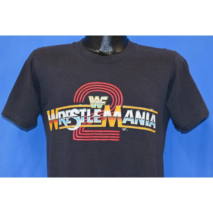 WWF Wrestlemania 2 Vintage Wrestling t-shirt Small