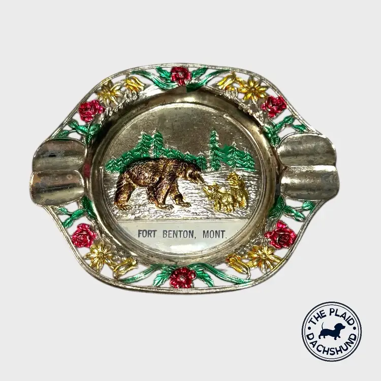 Vintage 60’s Montana Ashtray