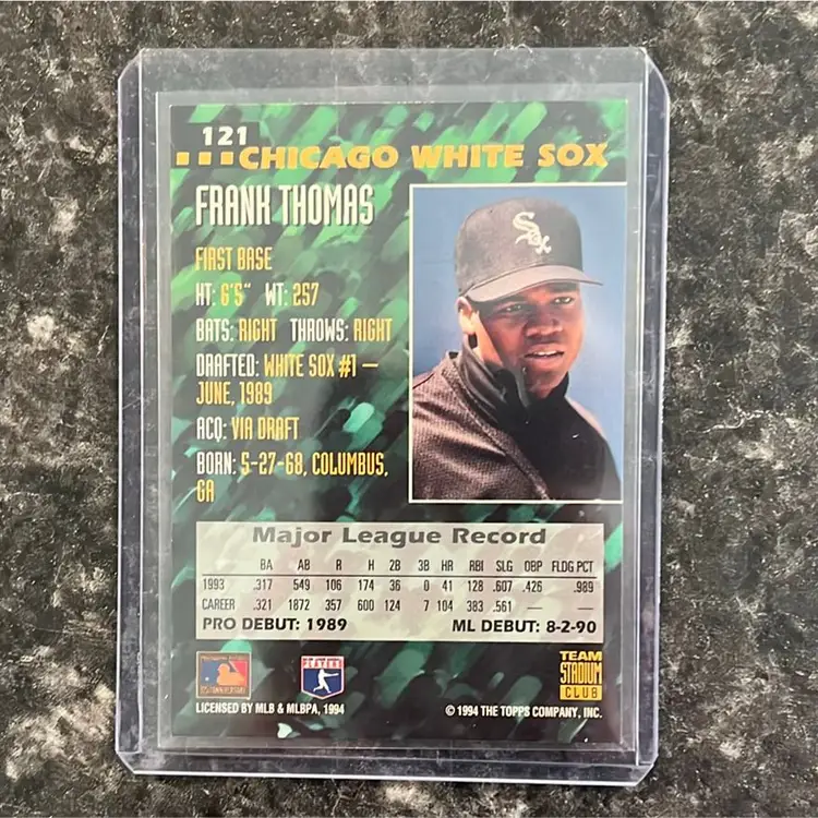 Frank Thomas Team Stadium Club