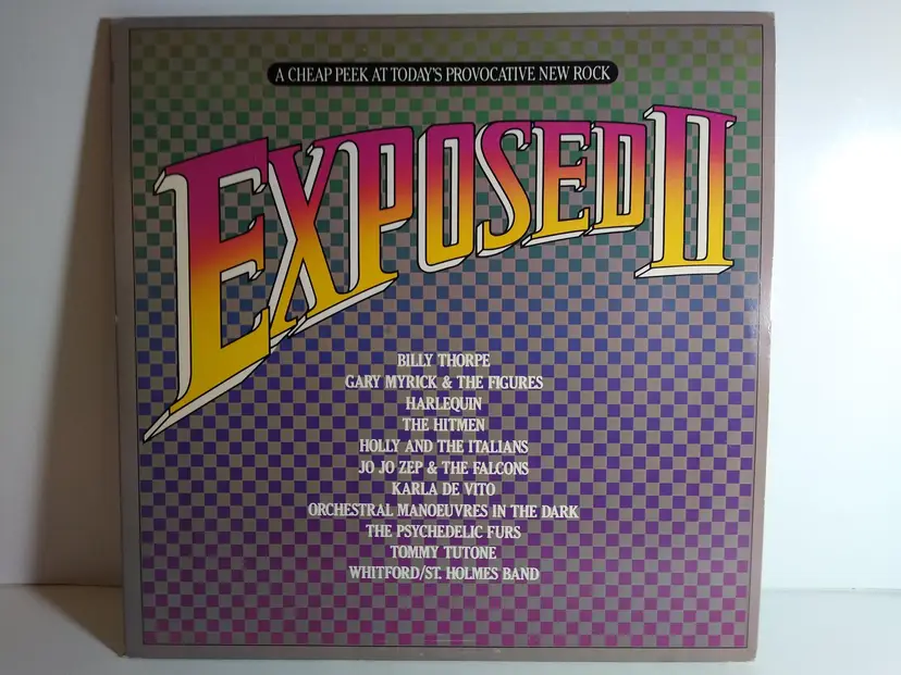 Exposed II Double Vinyl LP Record Album Psychedelic Furs OMD New Wave Post-Punk