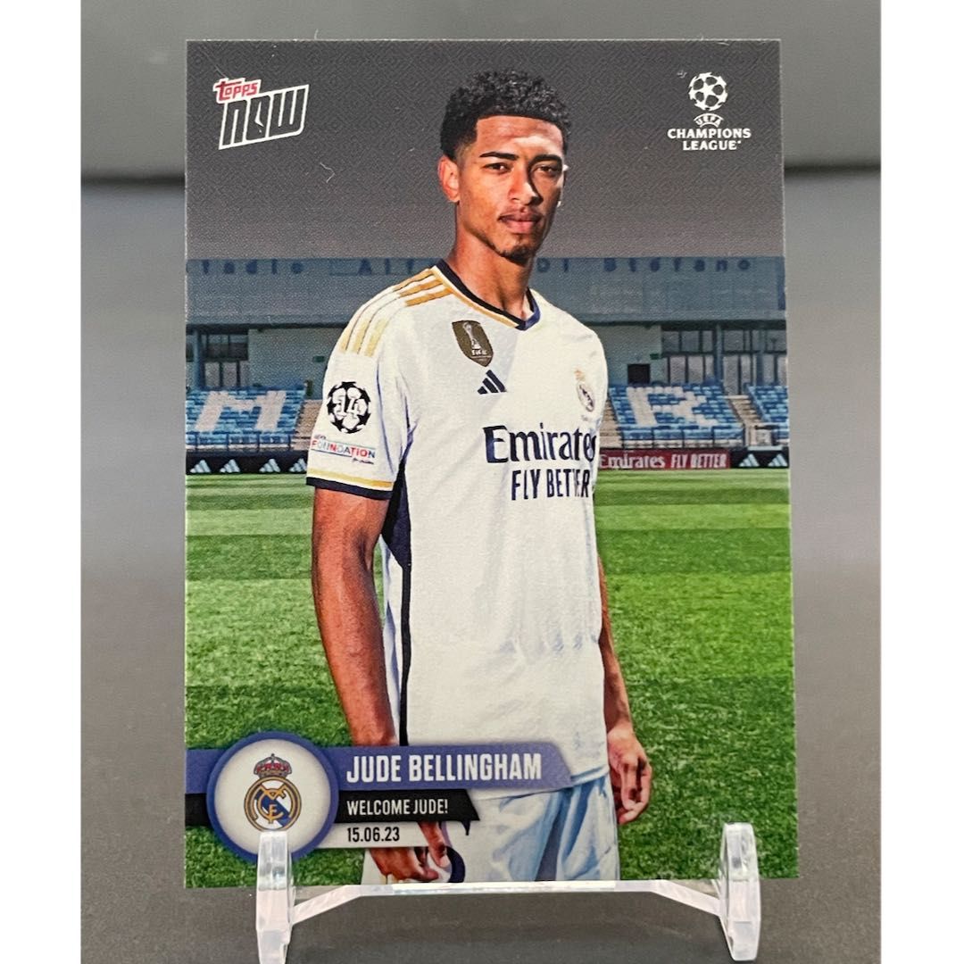 希少】ベリンガム 直筆サイン 21-22 Topps ルーキー 22-23 Topps