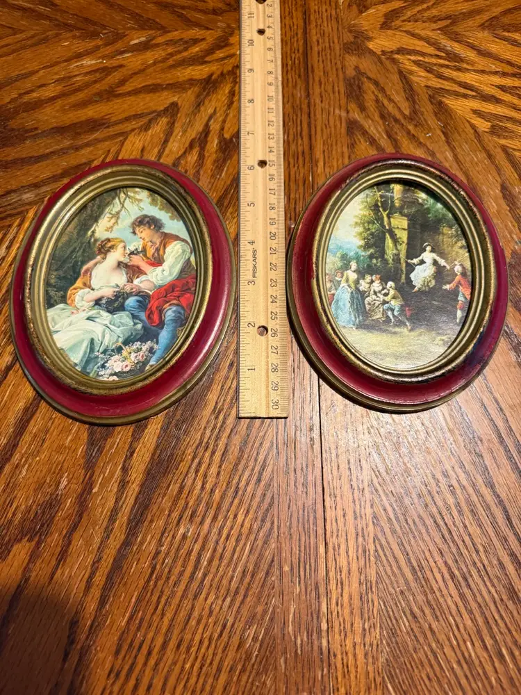 Framed Prints Made In Italy In Plastic Frames One Needs A New Piece Of Glass