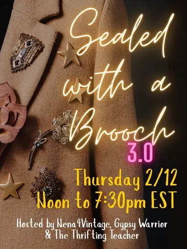 Sealed With A Brooch!
