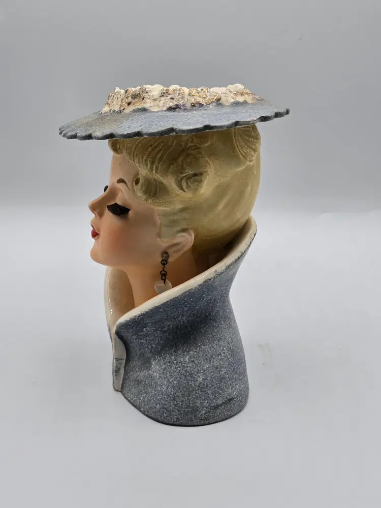 1959 Napco Lady Head Vase