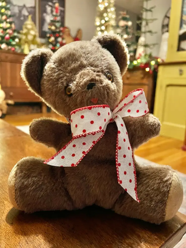 Vintage Musical Teddy Bear- WORKS!!!