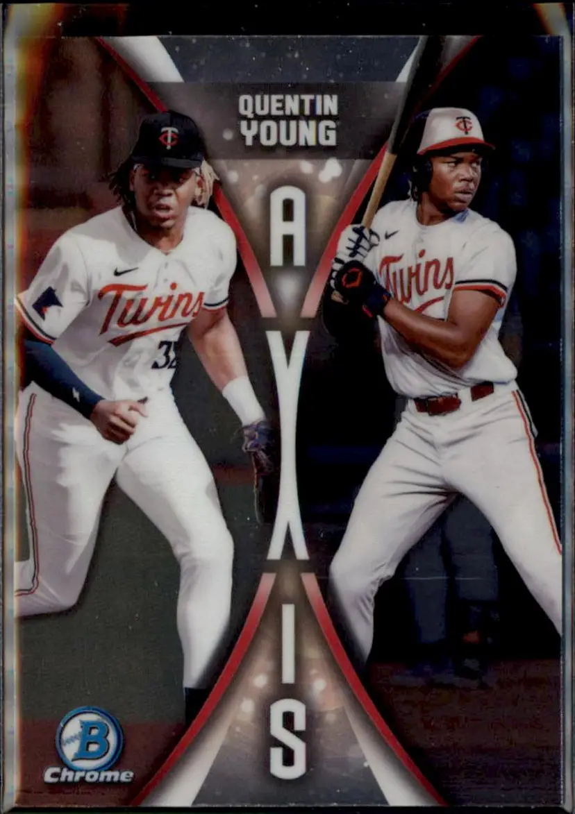 2025 Bowman Draft #A-7 Quentin Young Axis - (138) - Minnesota Twins