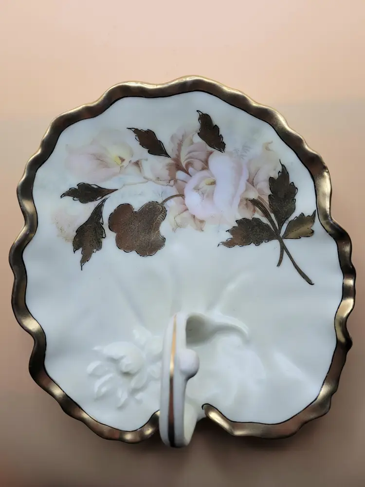 Antique Early 20th Century Trinket Dish Made by Paul Donath 'Silesia Prussia'