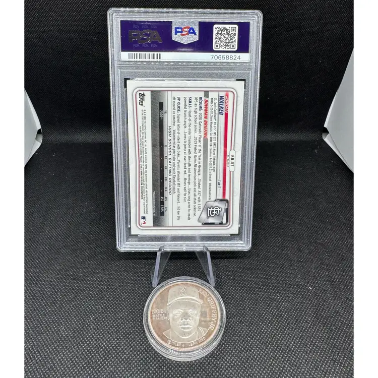 2020 Bowman Draft Jordan Walker Refractor PSA 10 St. Louis Cardinals