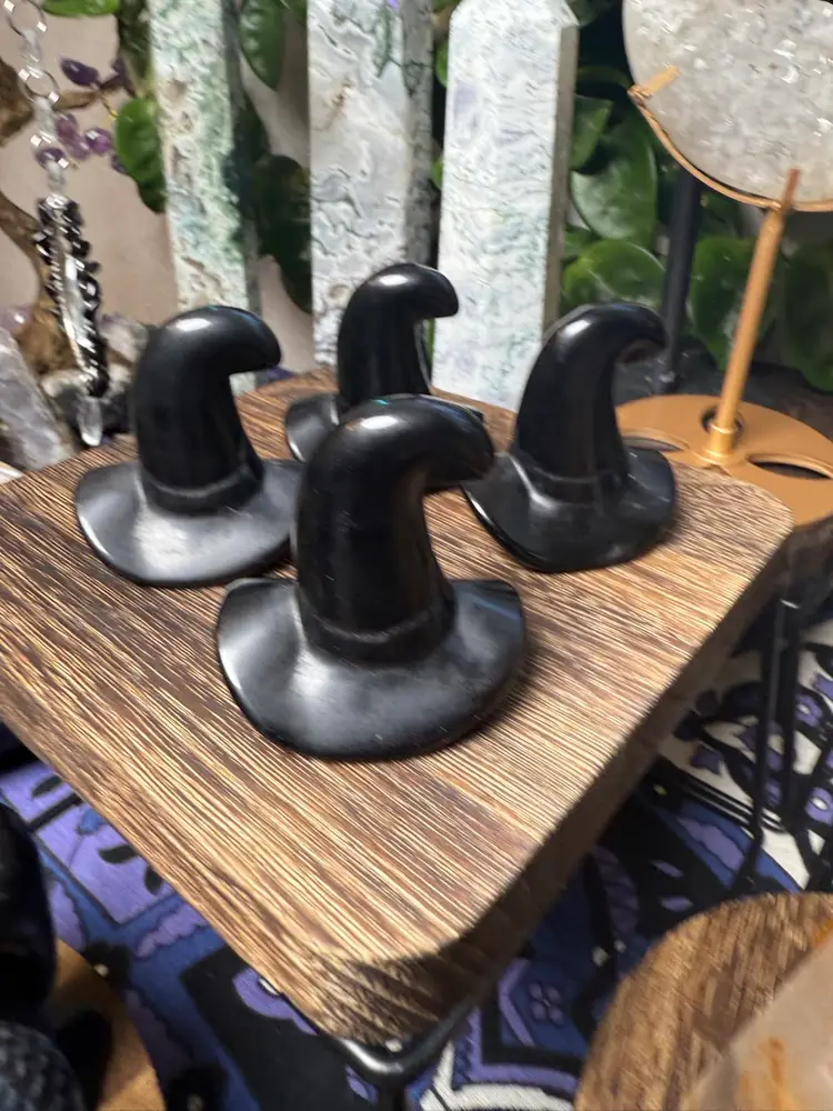Witches Hat Black Obsidian SALE