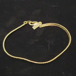 Vintage 18k Gp Bracelet
