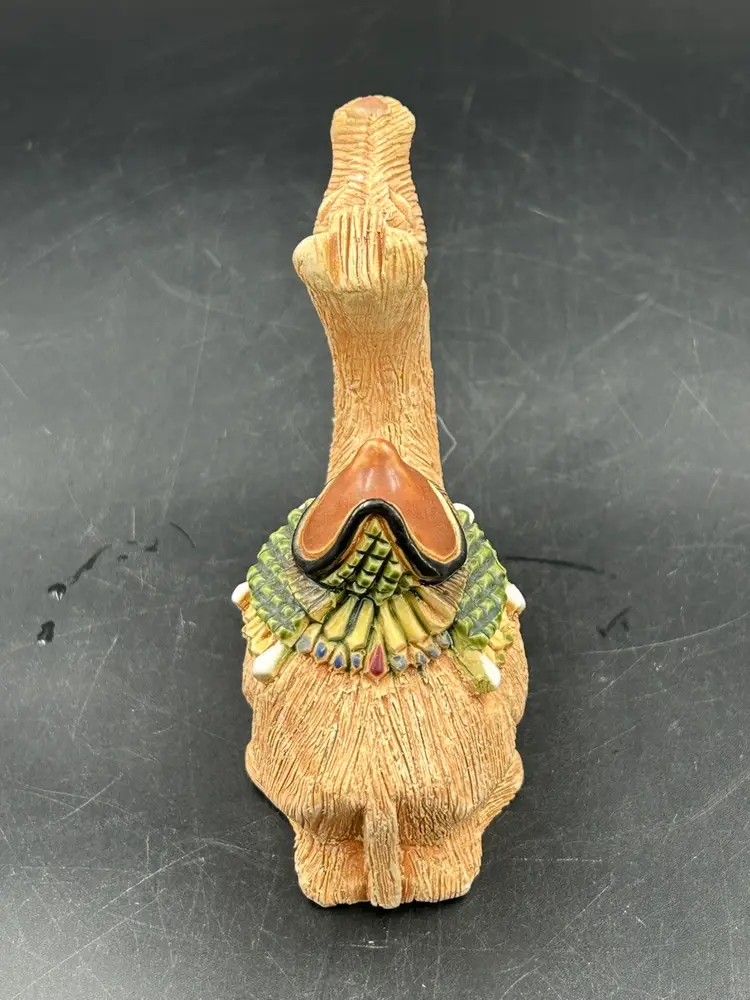 Artesania Rinconada Hand Sculpted Clay Camel Figurine, Uruguay