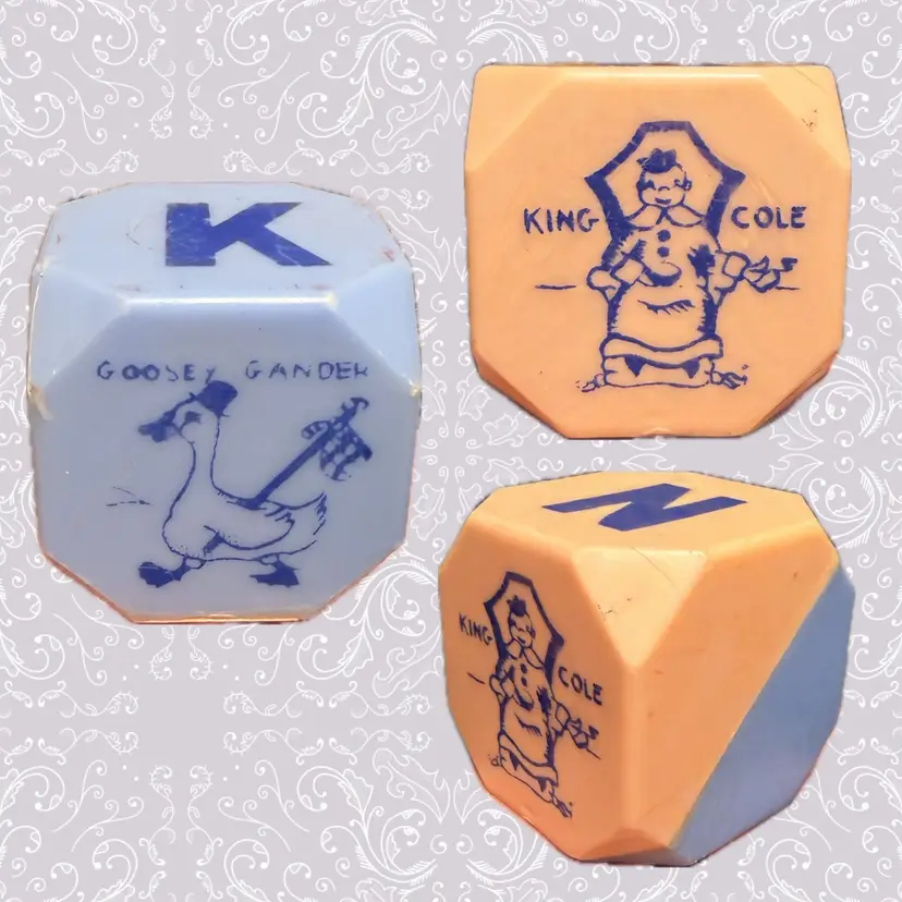 Single 1950’s Plastic Toy Block