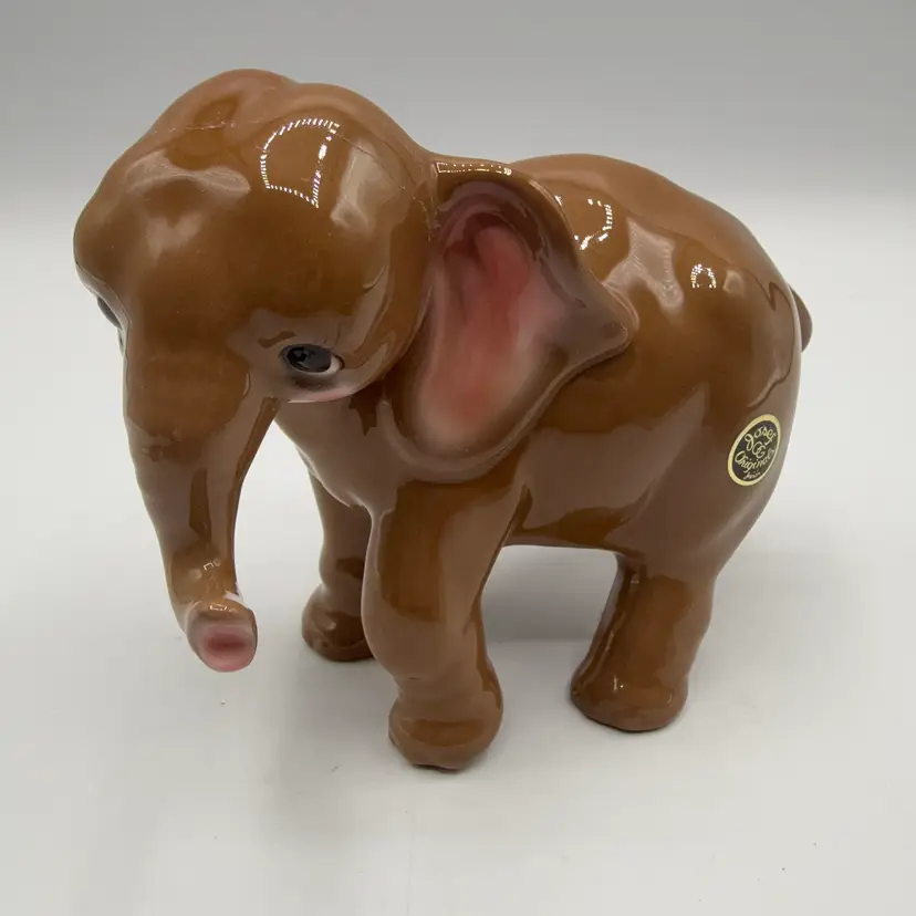 Josef Originals Japan Baby Elephant AS IS Lovingly Repaired