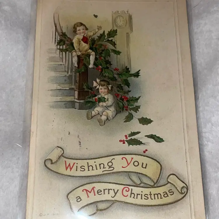 #6 Trio of Antique Postcards