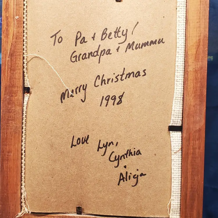 Bubbly Babies in a Bathtub Needlepoint Pair