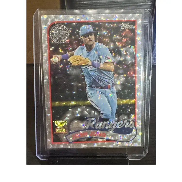 Josh Jung 2024 Silver Foilboard