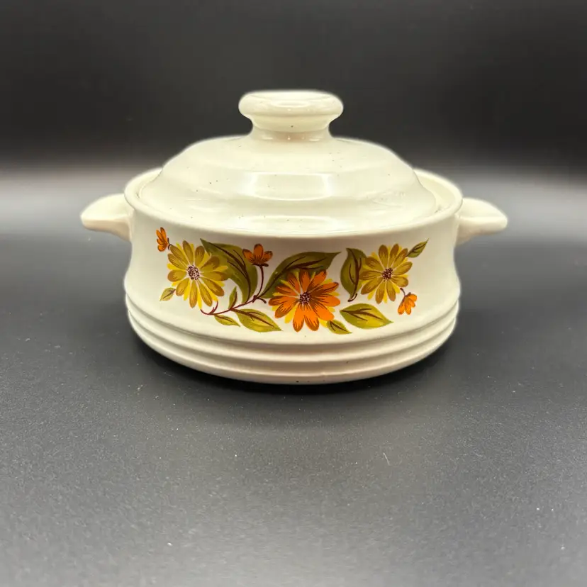 Individual stoneware casserole dishes by Capri