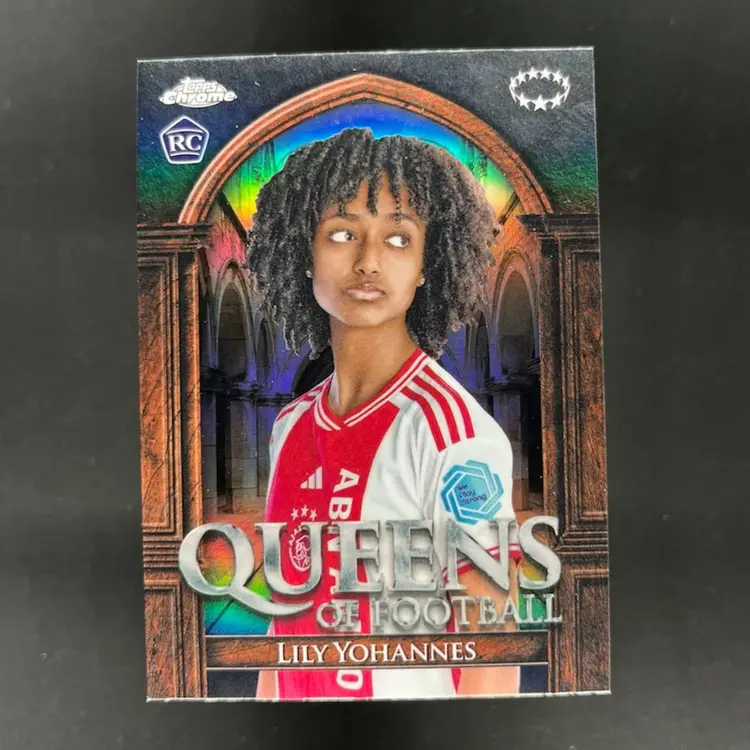 Lily Yohannes 2023/24 Topps Chrome UEFA Women Queens Of Football Soccer Card