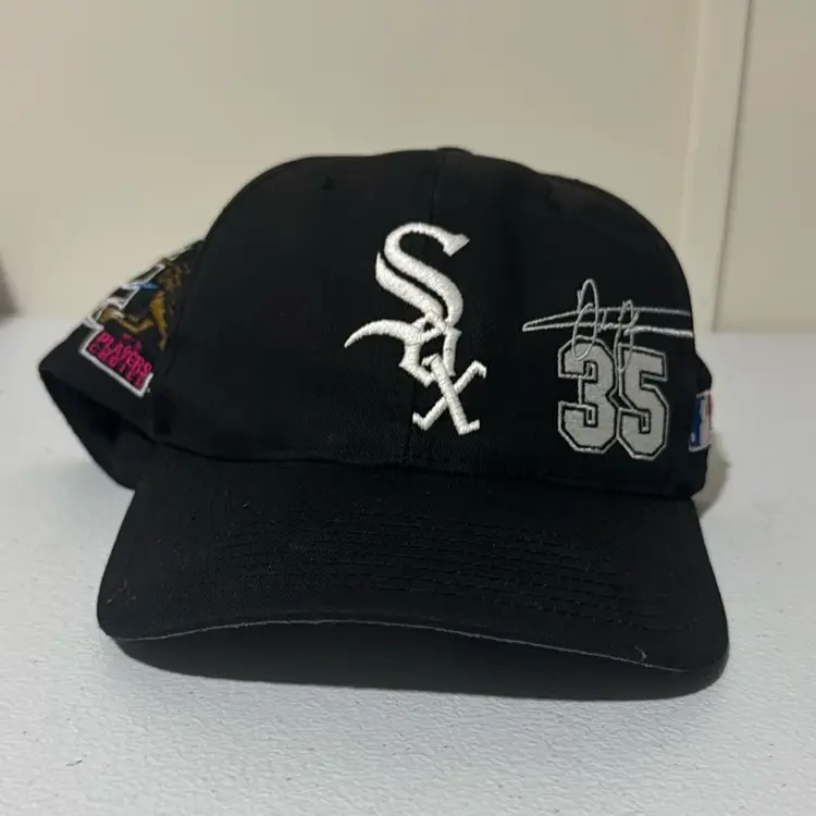 Vintage Frank Thomas Chicago White Sox SnapBack Hat