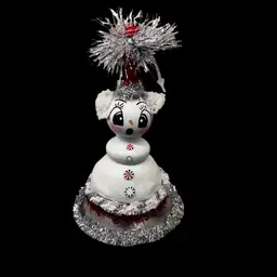 Handmade By Me Drnksuzy Kitschy Anthropomorphic Snowman Lady
Christmas Holiday Decor