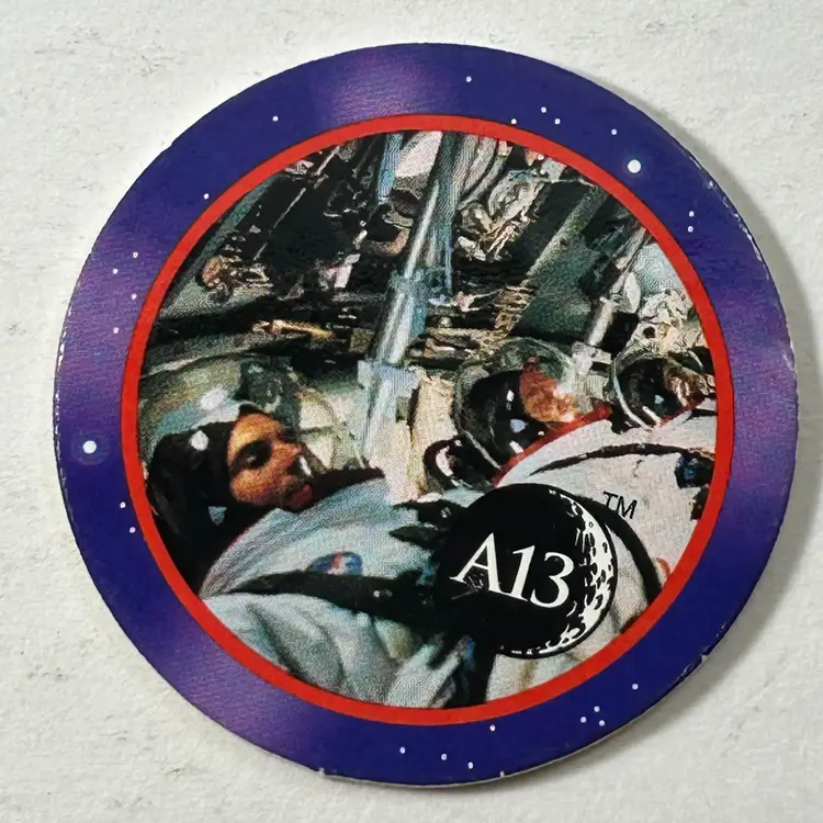 POGs Apollo 13 POG #15 Astronaut in Space A13 NASA Hardee's Food Service 1995 -  155