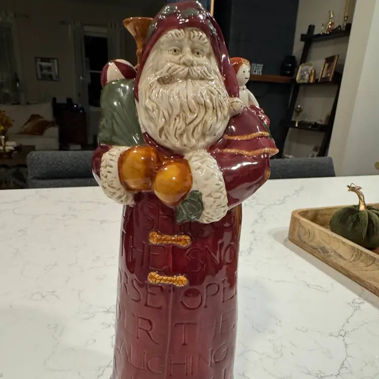 Vintage Ceramic Santa Claus
