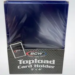 BCW standard 25pc Toploaders (stacked shipping) MBBSUP4 (LIMIT 5)