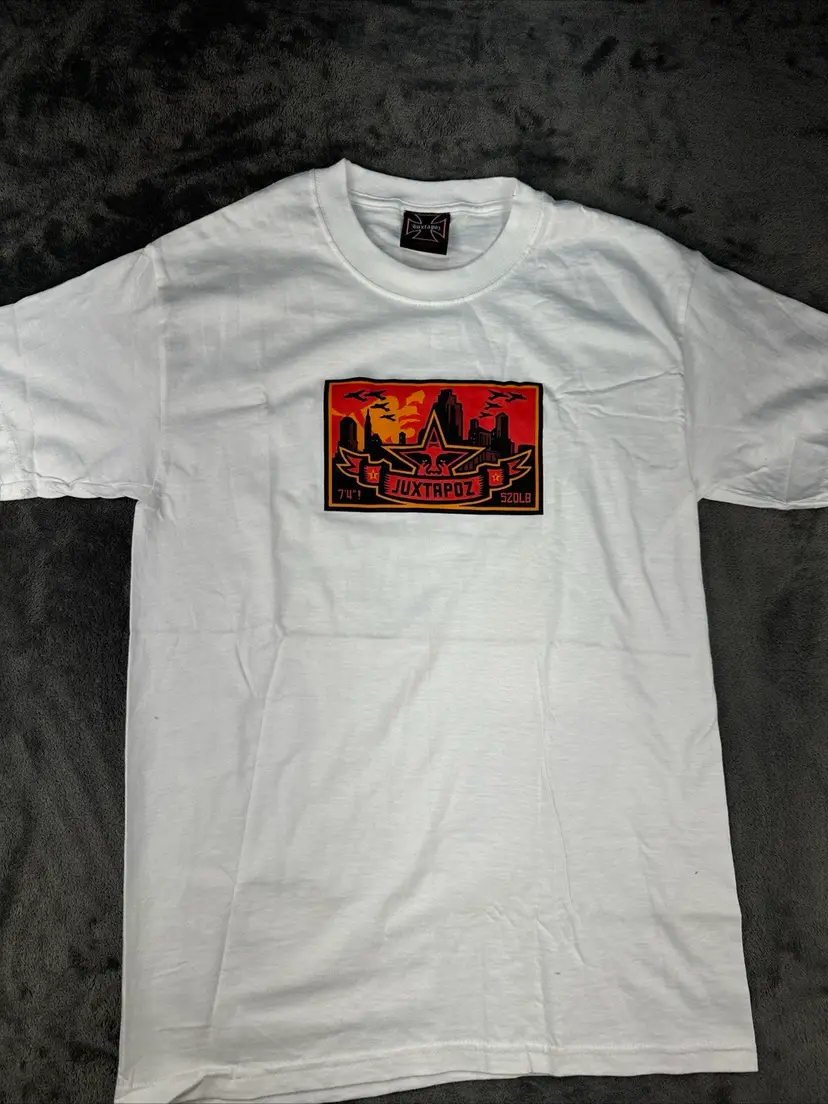 Juxtapoz Magazine Obey Shirt Mens Small Shepard Fairey Andre the Giant