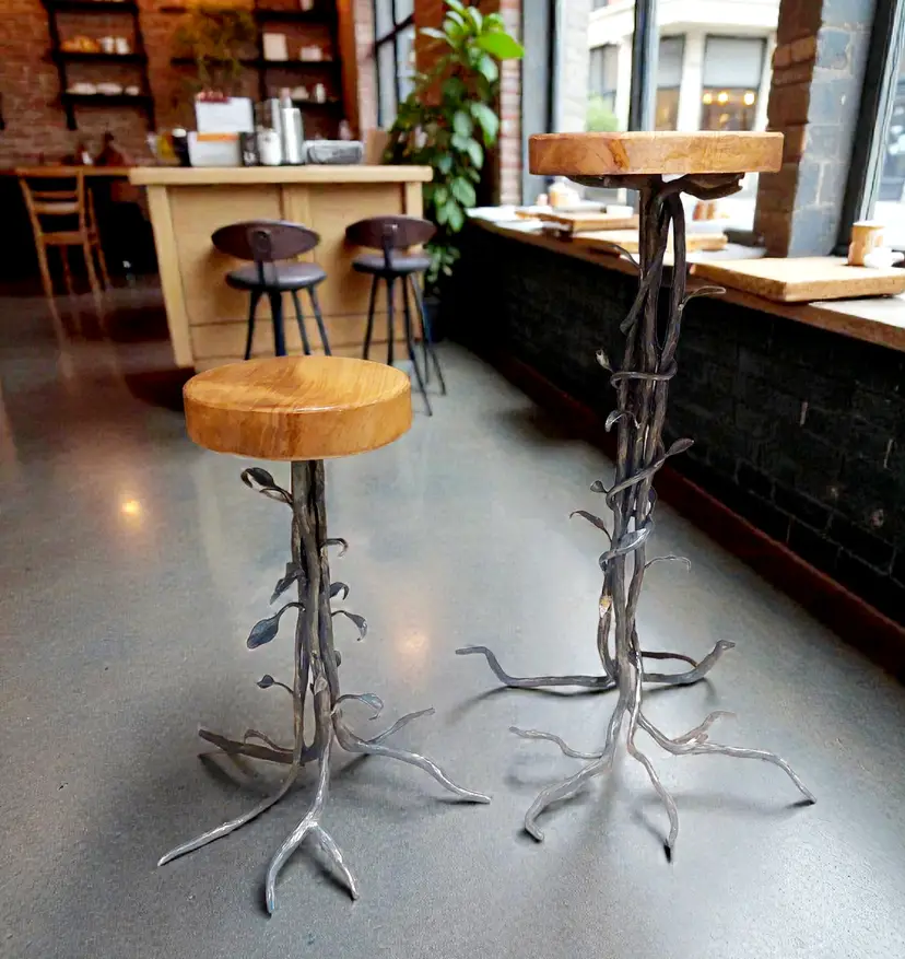 Leaf & Vine High Table and Stool