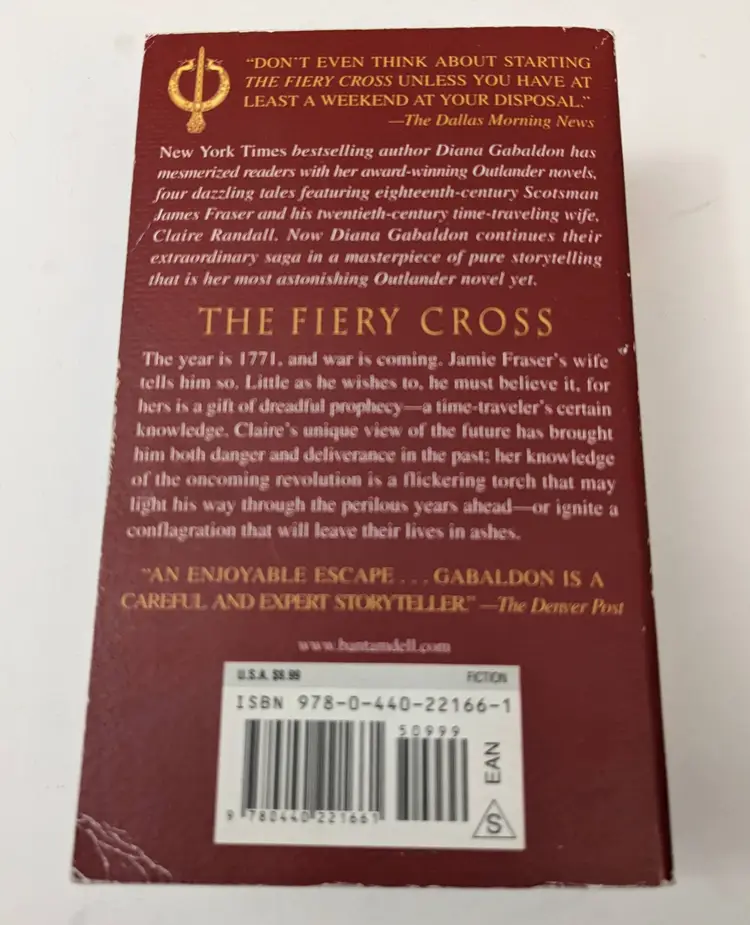 The Fiery Cross - Diana Gabaldon (Paperback)