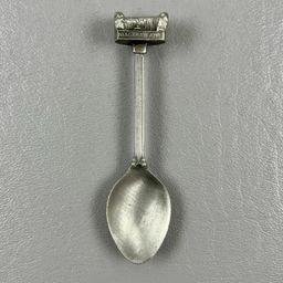 Vintage Niagara Falls Pewter Souvenir Collector Spoon England 3.75"