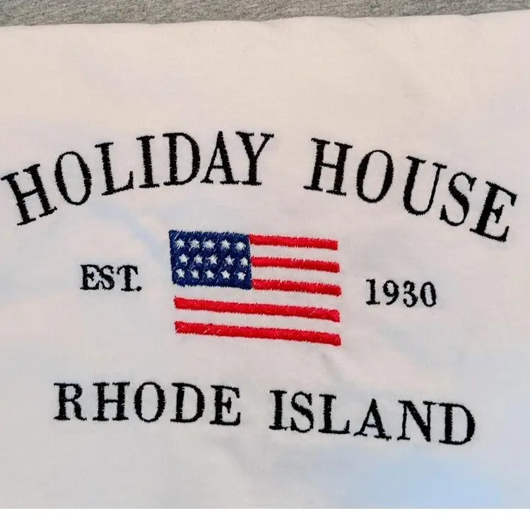 LGAD Holiday House Folklore Embroidered Shirt