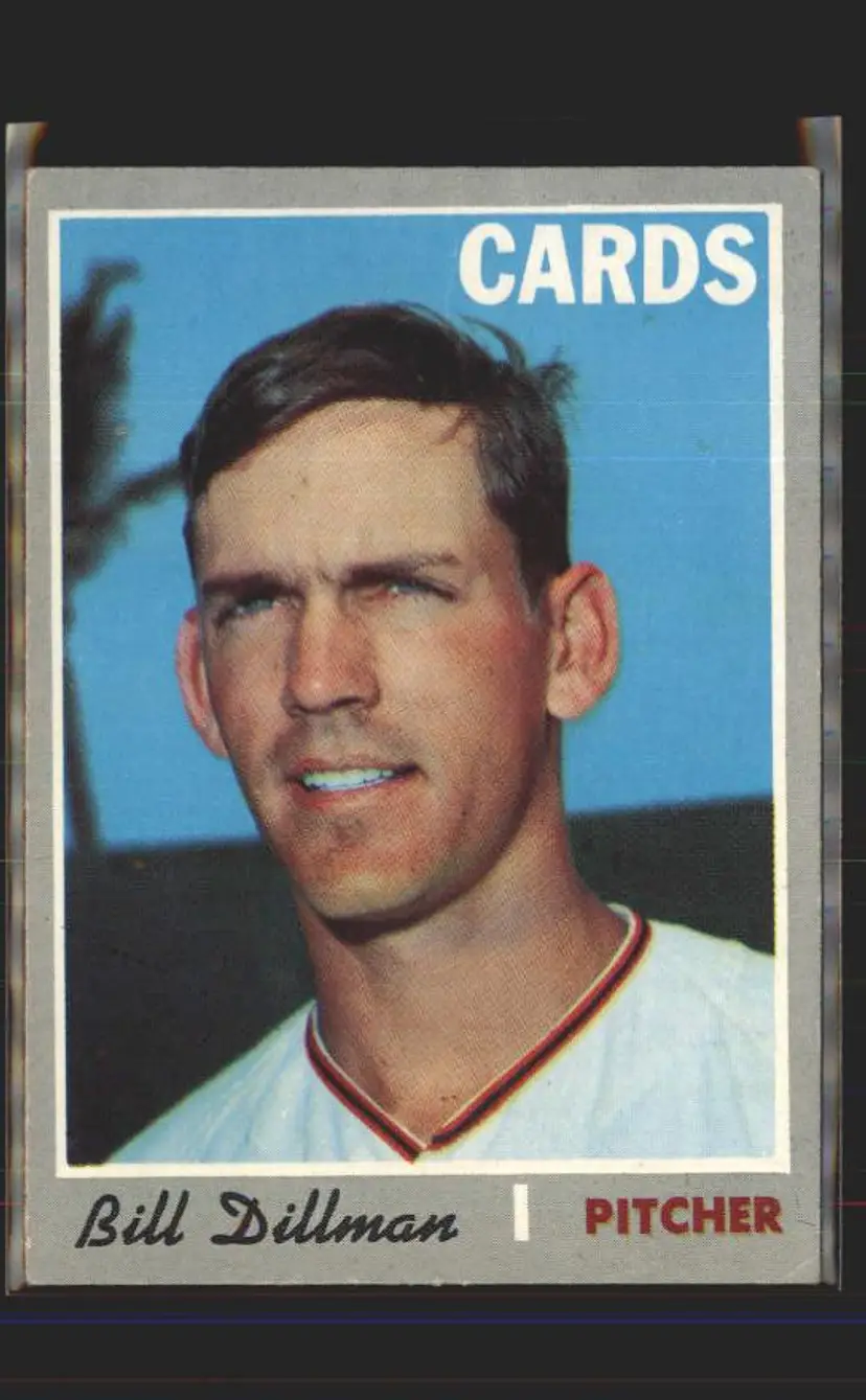 Bill Dillman 1970 Topps #386 - () - St. Louis Cardinals
