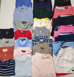 25 pc Lot (3 vintage!) RALPH LAUREN, BROOKS BROS., VINEYARD VINES