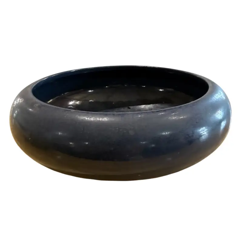 Frankoma Navy Blue Bowl Or Planter #212