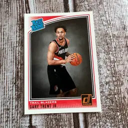 2018-19 Donruss Optic Gary Trent Jr. Rated Rookie RC #199 Portland Toronto