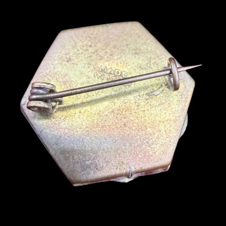 Vintage Italian Micro Mosaic - C Clasp