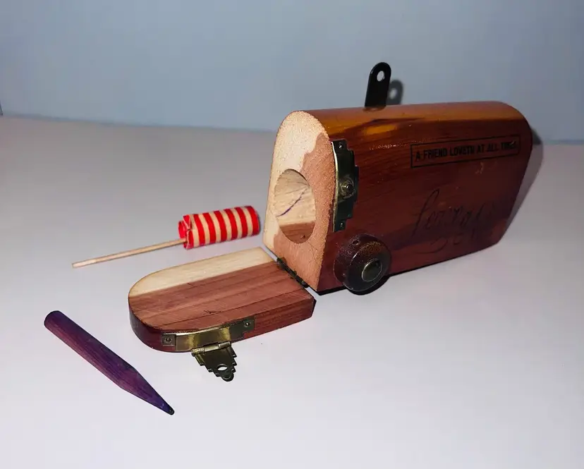 Vintage Leave A Note Mailbox With Flag And Pencil