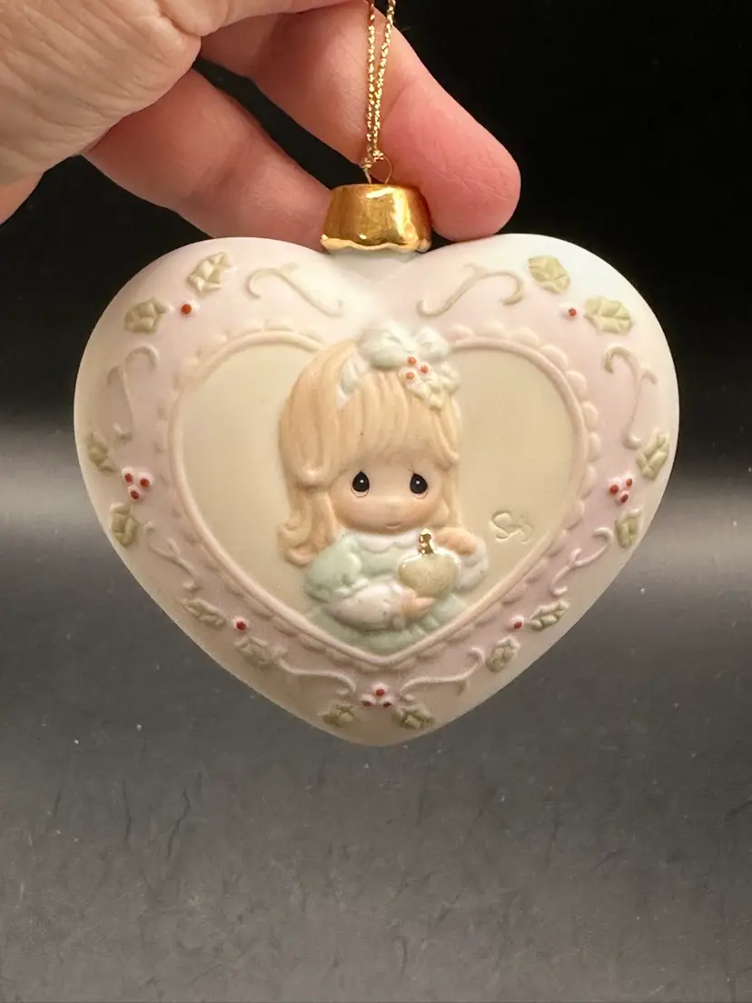 Vintage Precious Moments Christmas Ornament