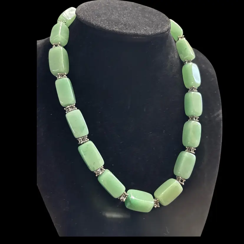 Green Stone Necklace