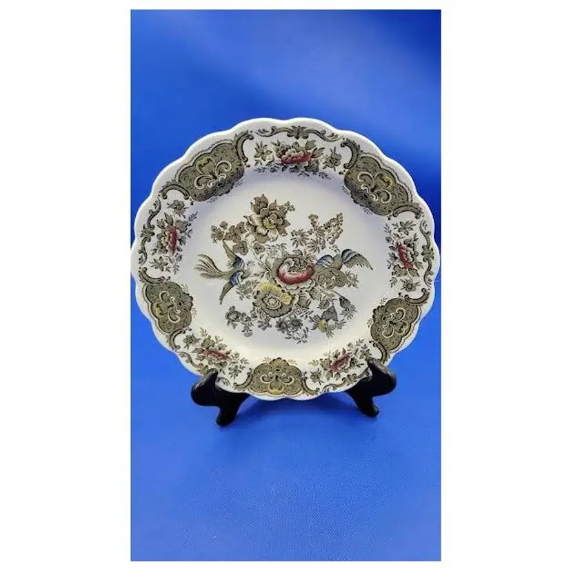 GENUINE HAND ENGRAVED WINDSOR BY RIDGWAY PLATE