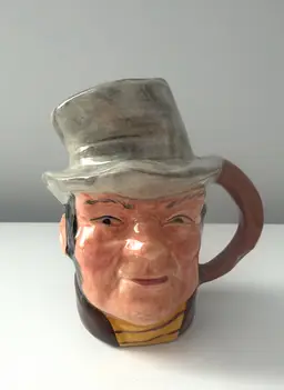 Tony Mug “Billy Skyes” Miniature Mug, Hand-painted - Made In England - ARTONE