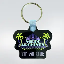 Die-Cut - Video Archives Cinema Club Keychains - 2 Styles To Choose From